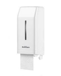 SATINO SYSTEM TWIN TOILET ROLL DISPENSER