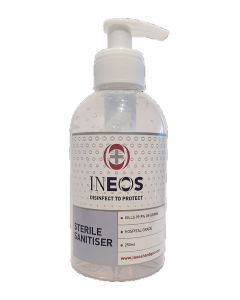 INEOS HAND SANITISER STERILE GEL 250ML X 12  Order 6 Pay Only Carriage