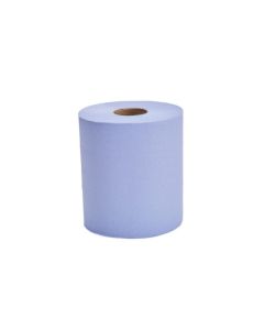2 PLY BLUE 150M X175MM PREMIUM CENTRE FEED ROLL
