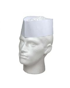 FORAGE HATS WHITE 100 PACK