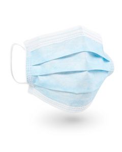  FACE MASKS 3PLY SURGICAL NON WOVEN - EN14683 (TYPE IIR)  50 PACK 