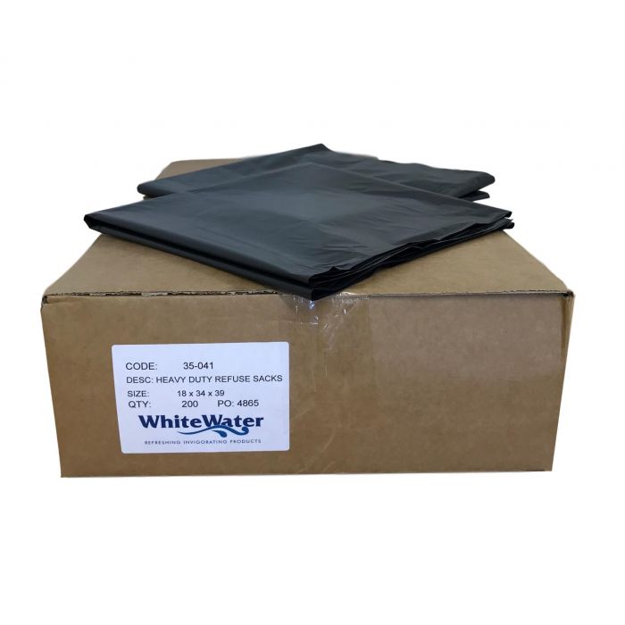 Rubbish Bags Heavy Duty Black – Hardy Packaging Ltd